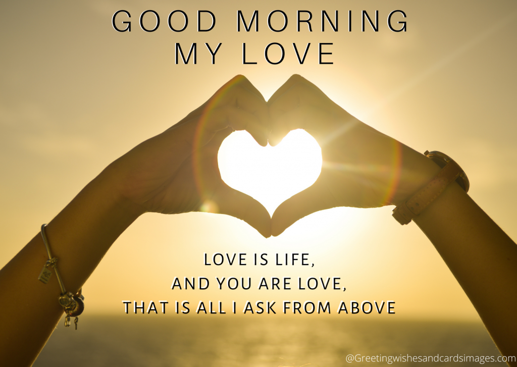Good Morning My Love Image
