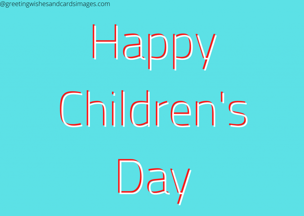 Childrens Day Images 2020