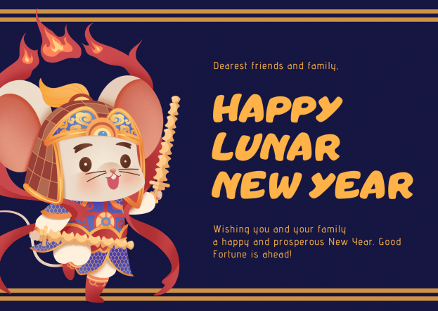 Chinese New Year 2020 Greeting Cards - Greeting Wishes And Cards Images