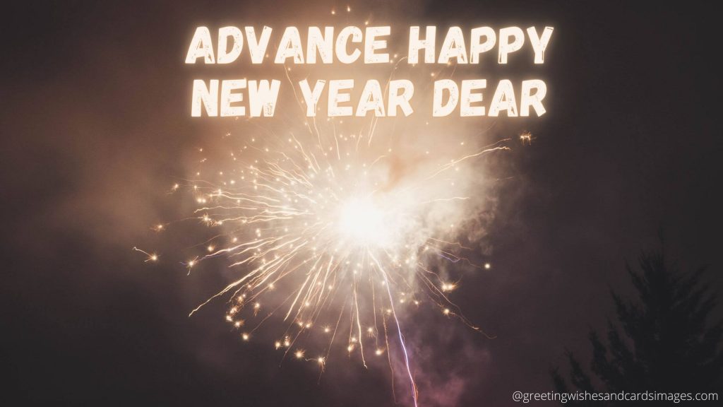 Advance Happy New Year