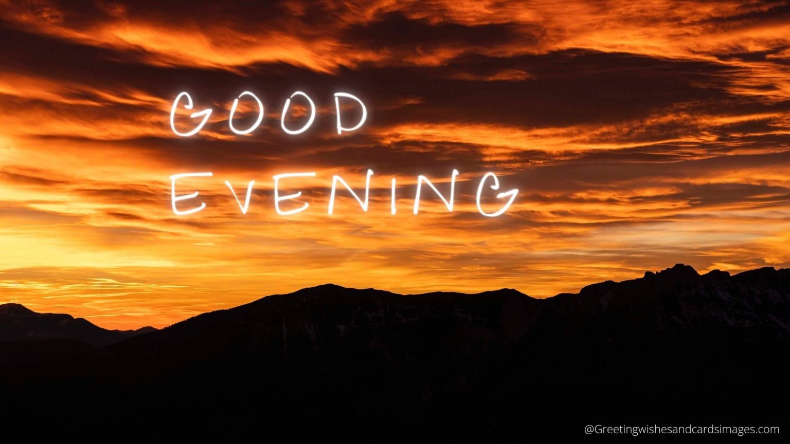 Amazing The Correct Meaning Of Good Evening 2024 Greeting Wishes